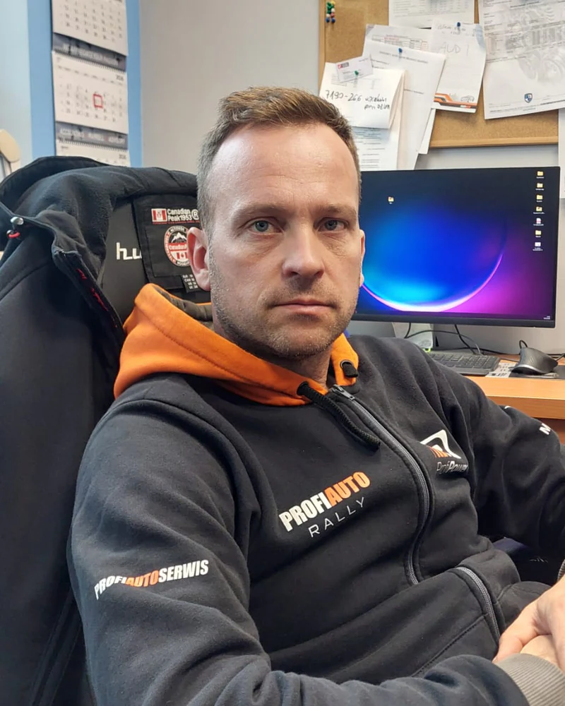 Wiktor Lewandowski – Właściciel warsztatu Praust Moto w Pruszczu Gdańskim